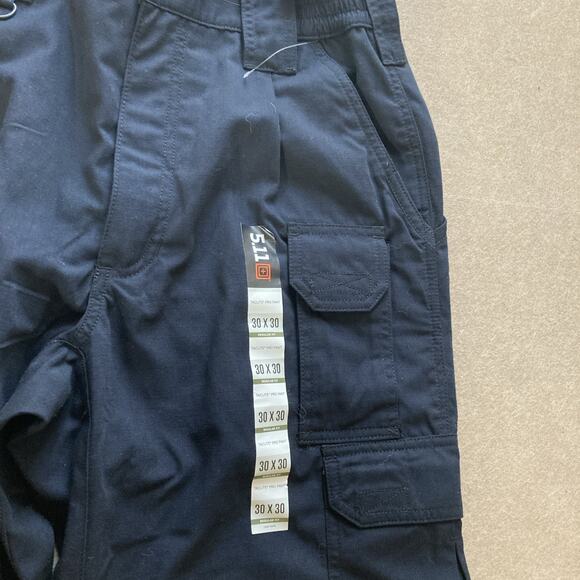 5.11 TACTICAL TACLITE PRO PANTS Sz 30x30 Regular Fit Navy New Outdoor  - Picture 3 of 8